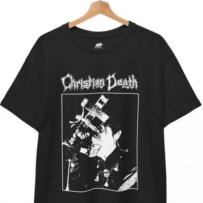 T-shirt Christian Death  Seulement Theatre of Pain  T-shirt Rozz Williams  Tee Unisexe