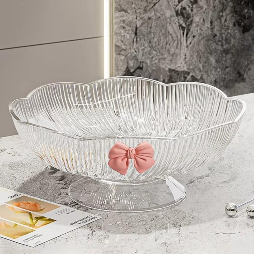 Multifunctional Candy Fruit Plate Plastic Snack Placement Platter Fruit Bowl  Snack Placement
