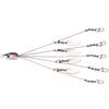 Umbrella Rigs Fishing Rigs 5 Arm Rigs Swimbait Set with 4 Leaf