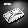 ChuZhou Stainless Steel Divided Meal Tray