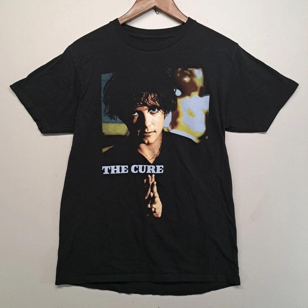 Футболка The Cure Размер M Черная Роберт Смит Двусторонняя Ice Cream Band Tee 4XL
