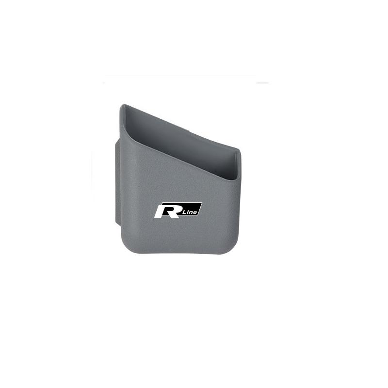 T301/2pcs Plastic Car Organizer Auto Truck Pillar Storage Box Valve Cap for Volkswagen Rline Jetta Golf 6 7 Beetle GTD R32 MK4 Bora