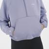 Salomon Shkout Hz Crop Sweater Women Sweater Granite-Blue C24181