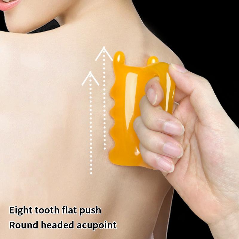 Neck Back Resin Trigger Point Massager Large Fascia Massage Tool Cellulite Massager Tool For Cellulite Myofascial Release
