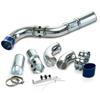 Universele 3" 76mm Luchtinlaatpijp Aluminiumlegering inlaatpijp Kit Turbo directe koude lucht Filter injectiesysteem met luchtfilter
