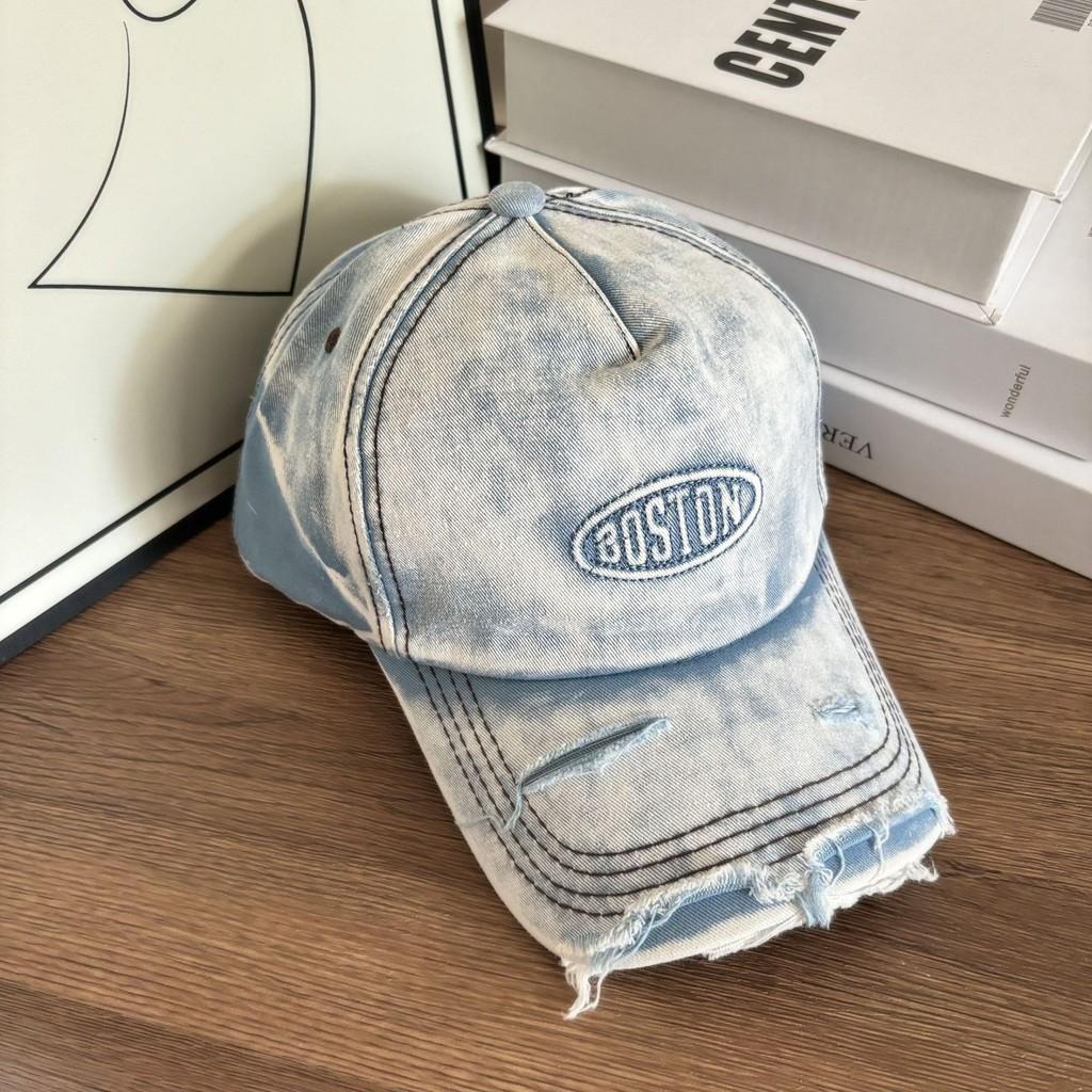 Baseball Retro Cowboy Hat With Letter Print Design For Outdoor Casual Sports