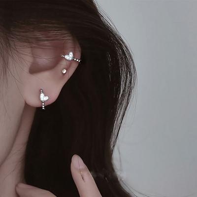 New Product Love Earrings for Women Fashion Sweet Earrings Simple Personalized Design Earrings