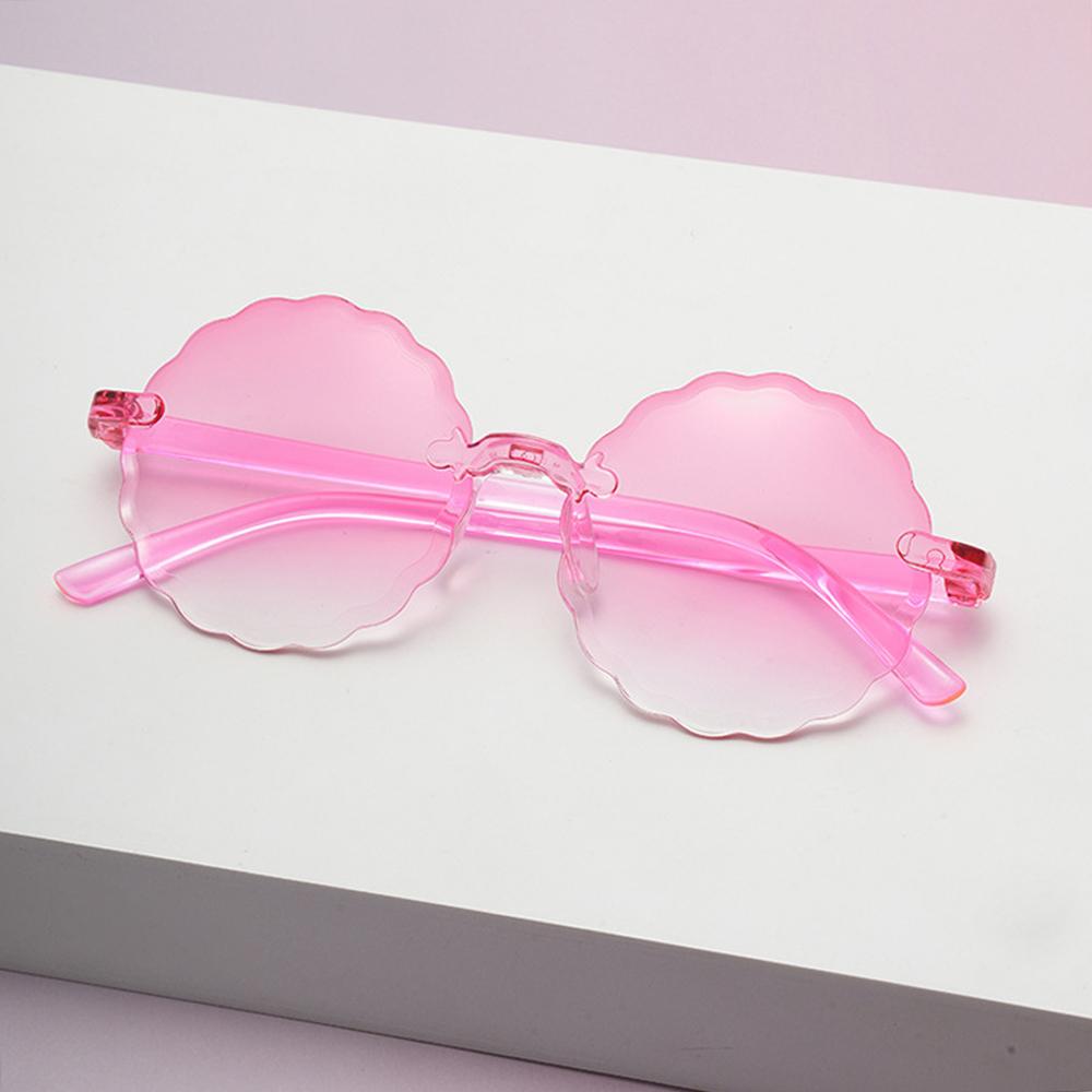 Candy Color Children'S Sunglasses Gradient Sun Glasses Round Frame Sunglasses Eyewear Outdoor Baby Shades Colorful Goggles