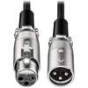 Audio-Technica XLR Cable Microphone Cable (XLR Female To XLR Male) 5.0m Condenser Microphone +48V...