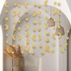 4-Meter Ramadan Crescent Moon Ornament Papercut Ornament Party Decorations Feature Wall Arrangement Eid Decorations