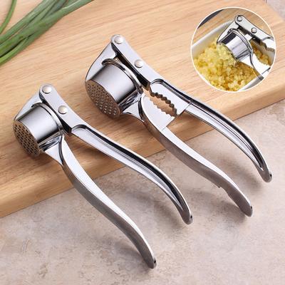 Multi-Function Garlic Press Nut Husking Crusher Mincer Handheld Squeezer Manual Press Grinding Tool Ginger Crusher Kitchen Accessories Utensils
