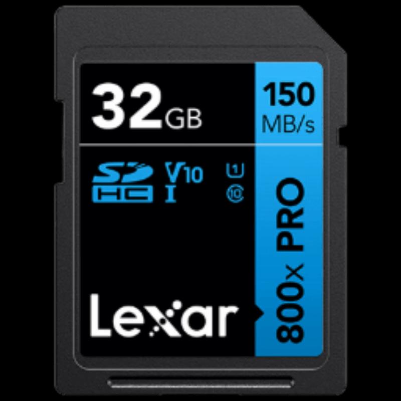 Lexar 800x PRO 32GB SD Memory Card