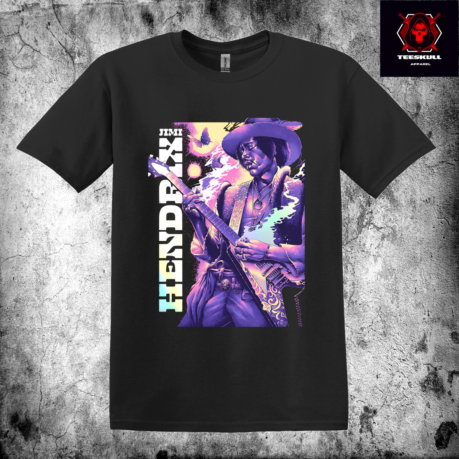 26 Jimi Hendrix Psychedelic Rock Iconic Retro Tee Unisex T-SHIRT S-3XL Unisex T-Shirt XXXXL