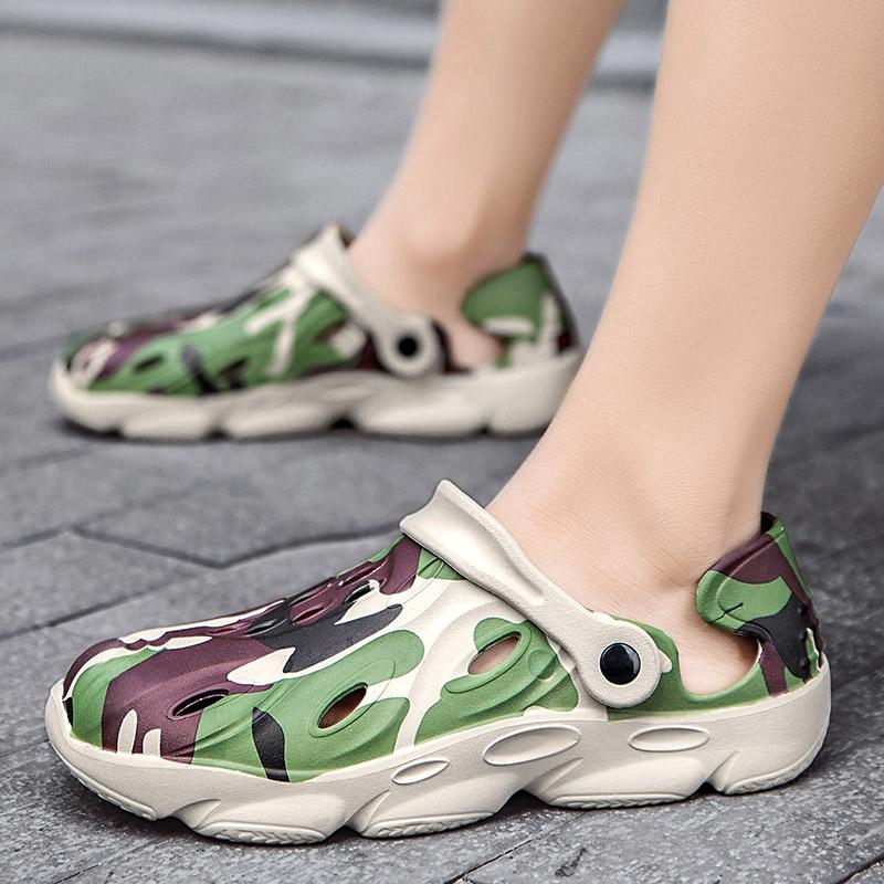 2022 Beach Sandals Eva Summer Garden Clogs Men Fashion Fishing Sandals Men Sandal Outdoor Sports Slippers Big Size 47 48