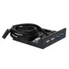 2 Port USB3.0 + 2 Port USB2.0 HUB Expansion Floppy Drive Front Panel