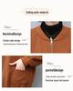 Women's Spring 2024 Hong Kong Style Loose Baseball Jacket - Plus Size Slimming