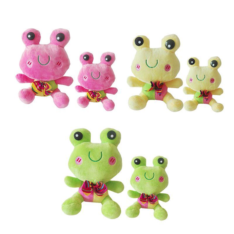 Cute Big Eyed Frog Plush Toy Soft Stuffed Hug Doll Perfect Gift For Kids