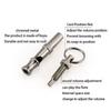 Pet training supplies dog flute dog whistle ultrasonic dog training small whistle pet supplies silver small portable