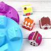 Silicone Mold House Shape for Brownies Chocolate Jelly Pudding Cupcake Ice-cream