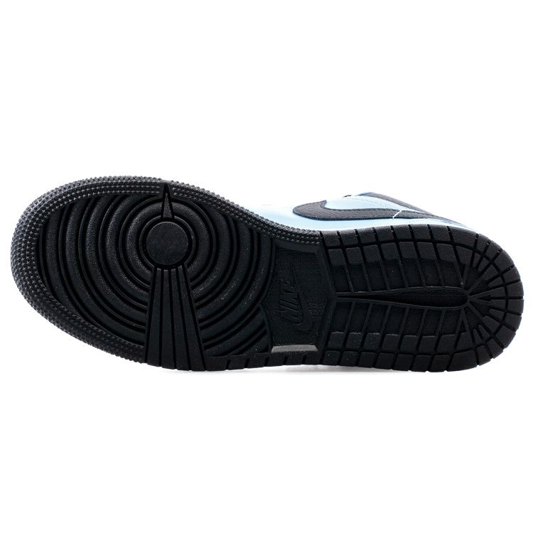 Air Jordan 1 Low GS University Blue Black Kids Sneakers White 553560-403