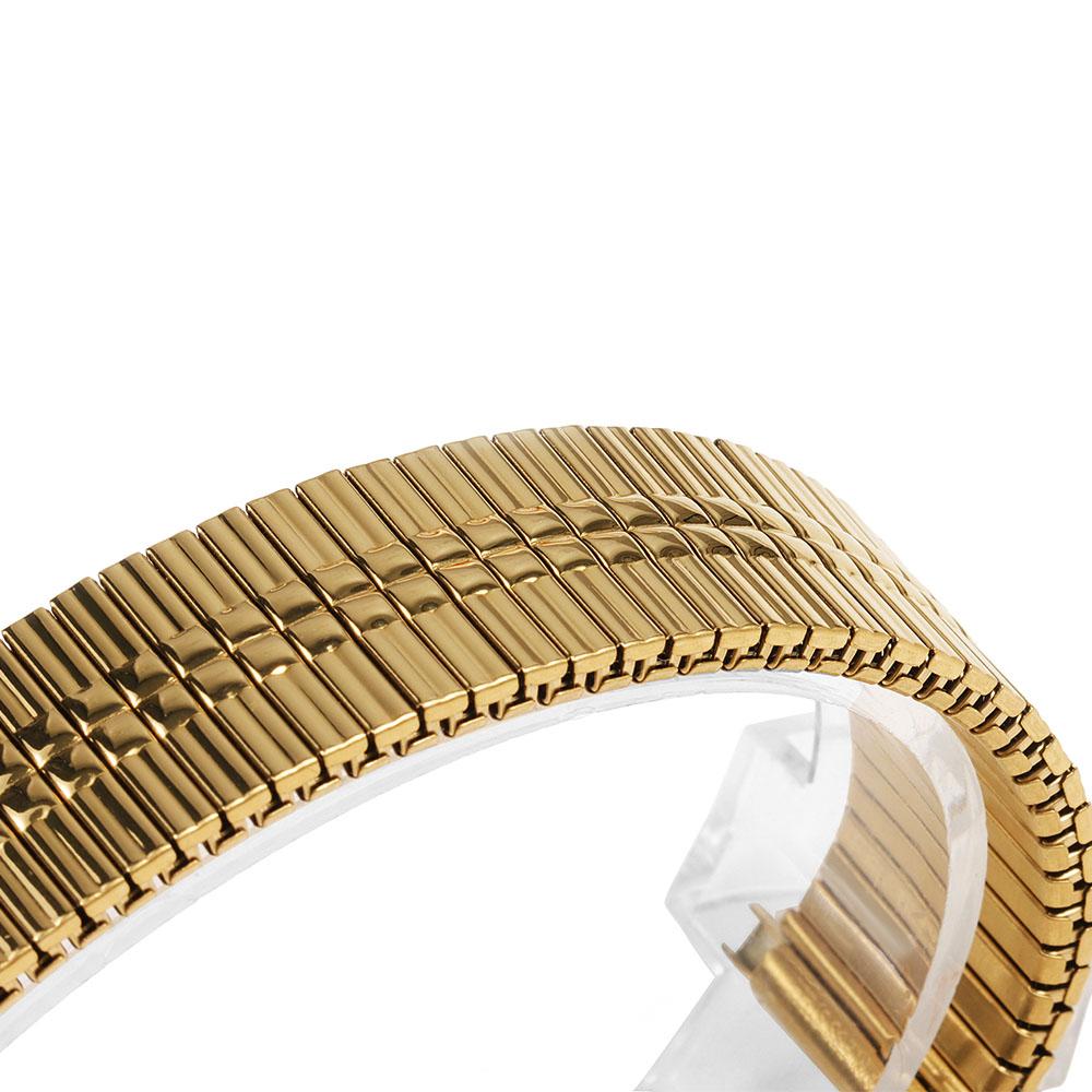 16mm- 22mm Universelles Armband Edelstahl Armband Herren Damen Metallband Gold Silber Schwarz Uhrenarmband für Samsung für Seiko