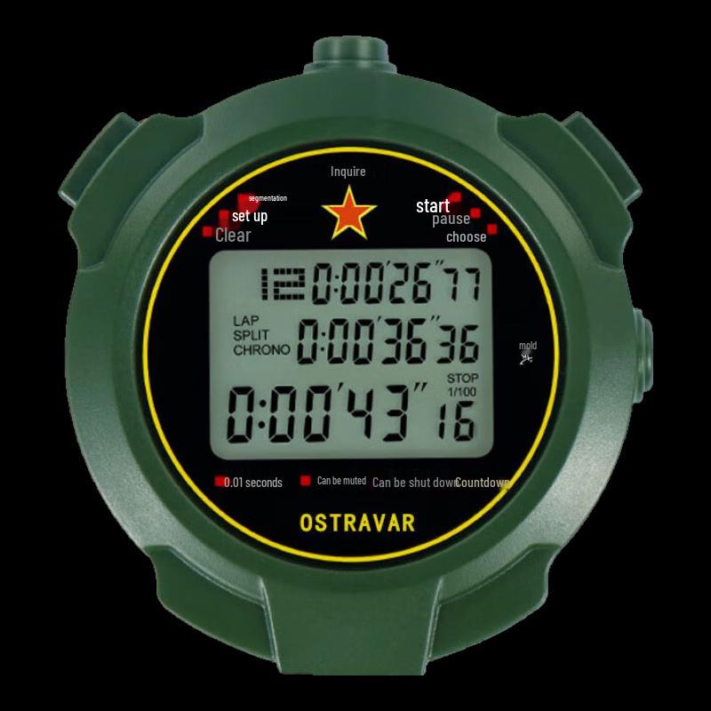 Ostravar Multi-Track Sports Stopwatch Timer
