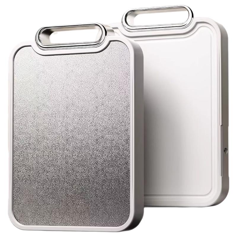 100% Pure Titanium Antibacterial Double-Sided Cutting Board