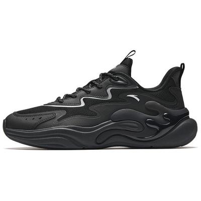 Chao Bai 6.0 Comfortable Versatile Fashion Durable Shock Absorbing Lightweight Low Top Casual Shoes Men Sneaker Black Gray 112518841-6