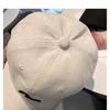 Embroidered baseball cap, lightweight and breathable for outdoor activities, designed to enhance facial features with a simple and stylish look