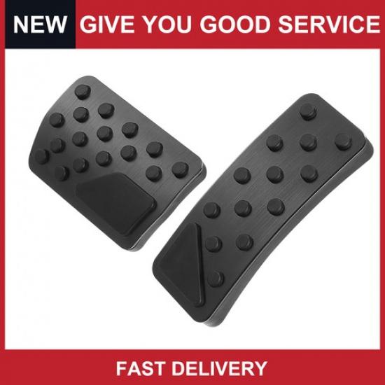 Pack of 1 For Dodge Durango Brake Pedal Pad Gas Accelerator Pedal Cover Black