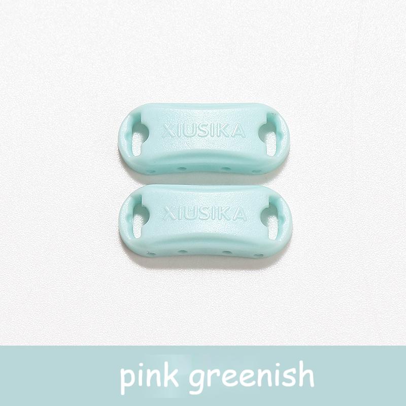 2pcs/pai Elastic Laces Buckle Shoelaces for Sneakers Shoelace Accessories Plastic Shoelace Lock Sports Shoe Kit AF1 Shoe Decora