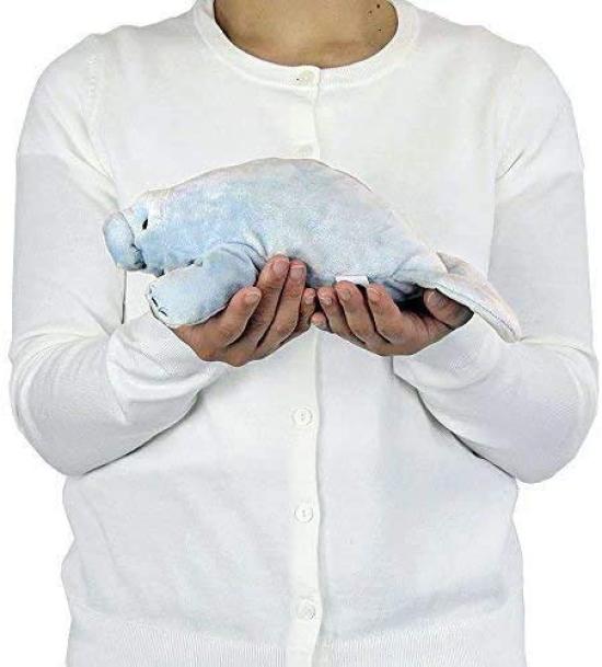 Pluszowa zabawka manat kalorata (Seria RozkładanaMiękki Dotyk) Realistyczna Zabawka Zwierzęca Lalka Prezent Urodziny (Dwa razy testowany) Prezent gwiazdkowy