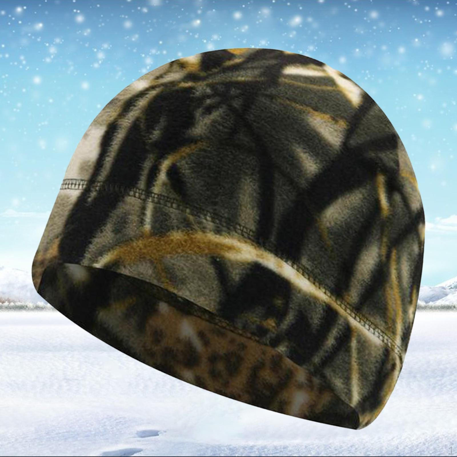 

Дышащая зимняя шапка-бини, закрывающая уши, утолщенная, легкая шапка-череп для катания на лыжах, Multi_26cmx22cm