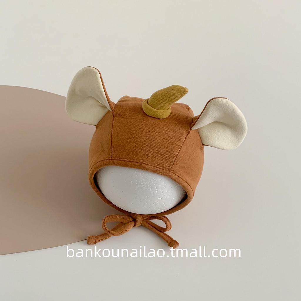 Newborn Elephant Ear Protection Hat - Cute, Windproof & Warm for Spring and Autumn