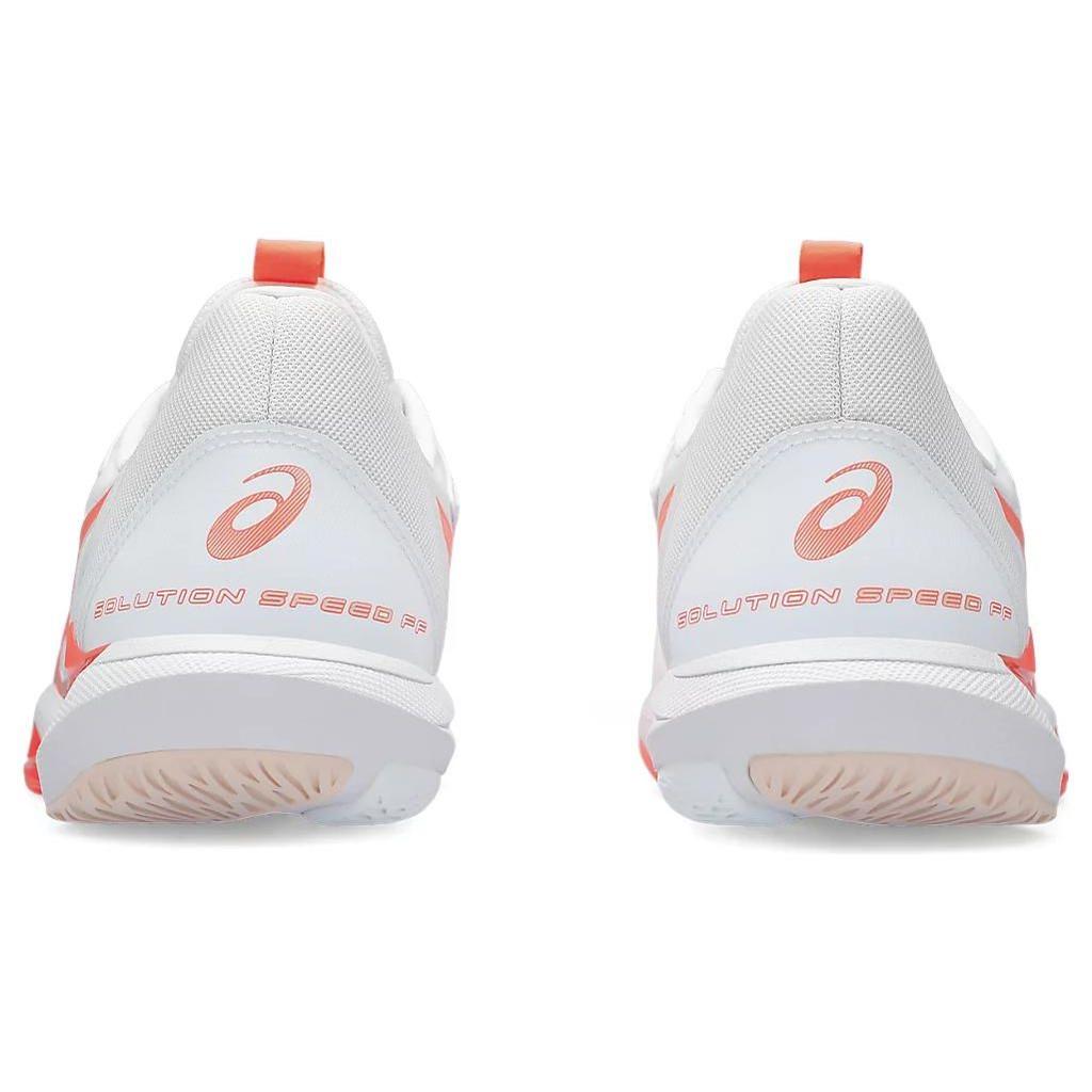 Asics  Solution Speed FF 3 White Sun Coral Women Sneakers 1042A250-100