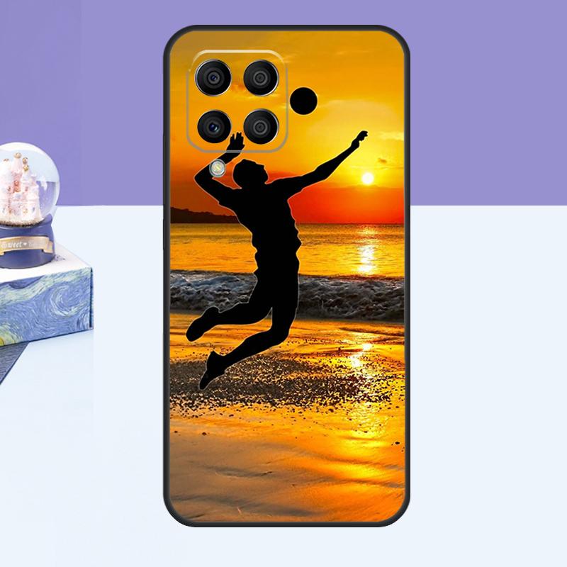 Volleyball Sport Case For Samsung Galaxy M31 M51 M32 M52 M12 M13 M23 M33 M53 M14 M34 M54 M30s M31s M20 Cover