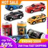 Coke Can Mini Cans RC Car Battery Operated Plastic RC Car LED Lights Remote Control Racing Vehicle with Roadblocks for Kids Boys