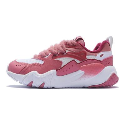 Disney X Li Ning Cat Paw Lite Toy Story Strawberry Bear Series Shock Absorbing Non-Slip Wear-Resistant Low-Top Running Shoes AGLS214-3