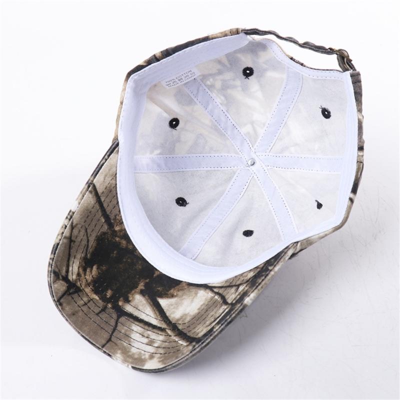 Jungle Camouflage Pattern Baseball Cap for Outdoor Activity Including Hiking Camping and Wildlife Photography Headwear