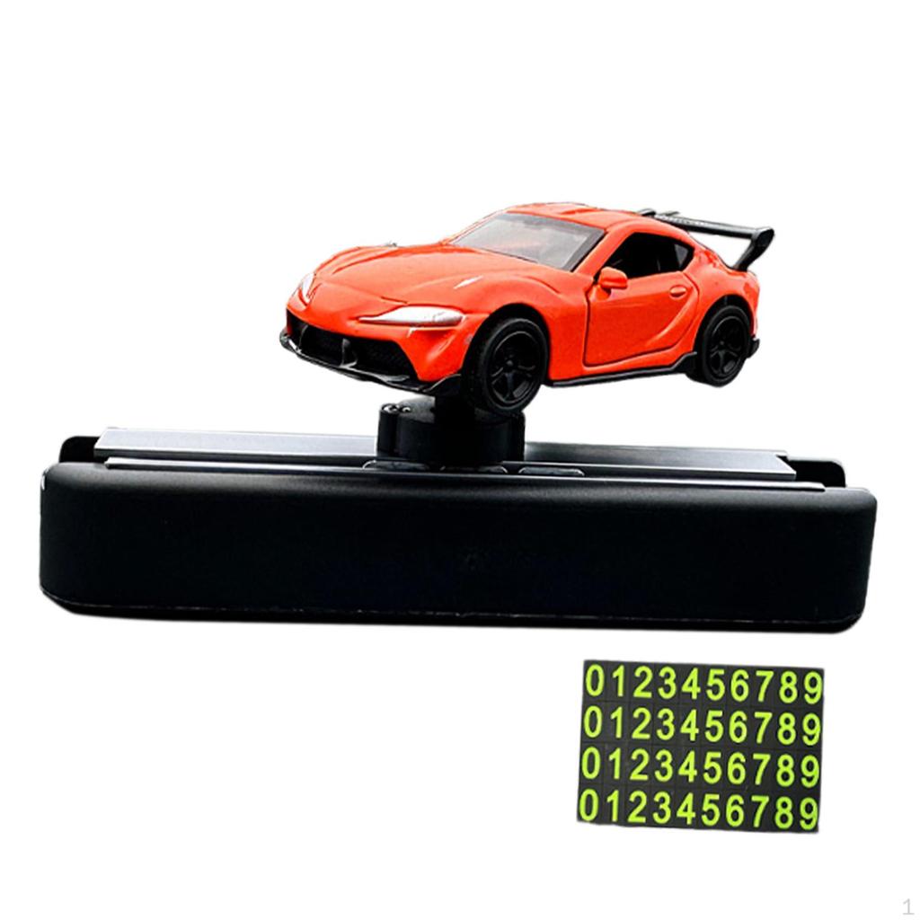 1/64 Car Model Auto Interior Accessories Birthday Gift Decorative Dynamic Dashboard Decoration
