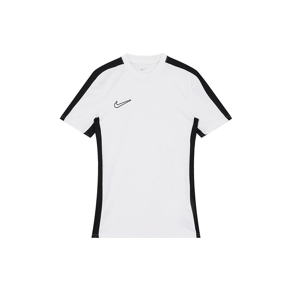 Nike Dri-FIT Academy Short-Sleeve Soccer top White Black Men s DV9751-100 M