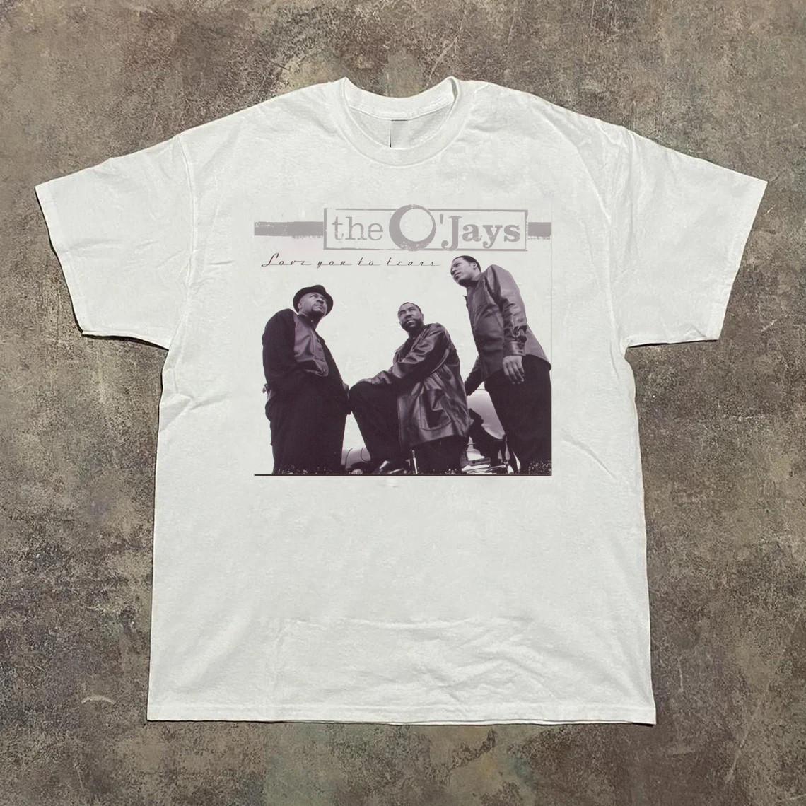 The O Jays - Love You To Tears White Cotton Shirt All size S-5XL L790 XL