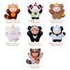 TOP TOY Gyun Bear Series [Bear Pouch] Series Plush Pendant [1 Piece] Plush Toy Backpack Gacha Blind Box Figure Plastic Model Premium Toy Soft Vinyl