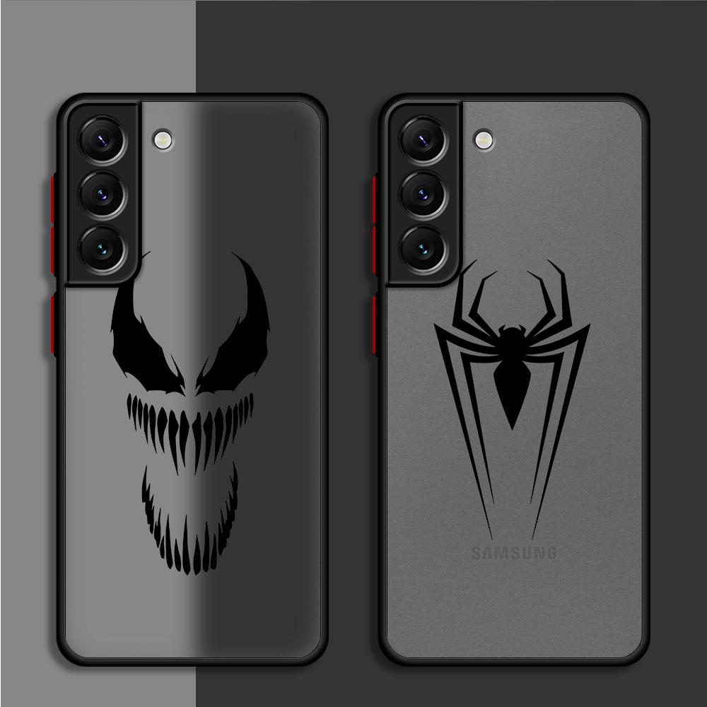 Αντικραδωδική Θήκη για Samsung Galaxy S22 S9 S20 FE S23 Ultra Note 20 S23 FE S21 S24 Plus S10 Plus Marvel Spiderman Ironman Κάλυμμα