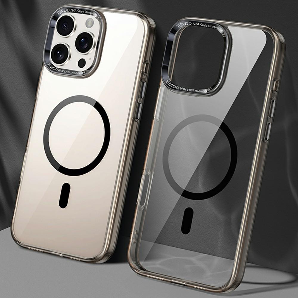 XUNDD For iPhone 16 Pro Case Compatible with MagSafe TPU+Acrylic Airbag Corners Protective Cover A