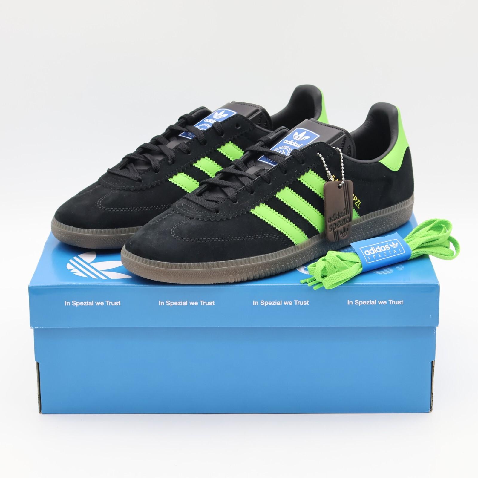 IF5738 adidas Originals Samba Deco SPZL Core Black Lucid Lime Gum (Men s) 5.5