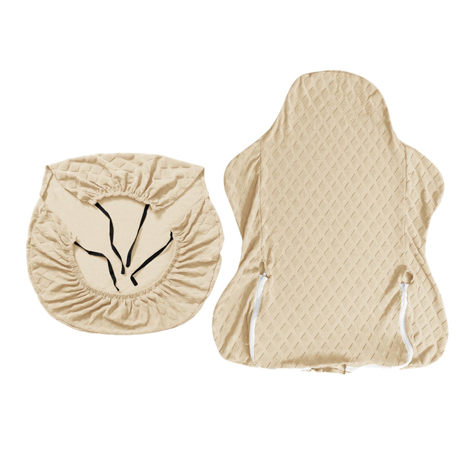Gaming Chair Cover Set Dustproof Stretchable Anti Slip Accessory Internet Cafe Seat Cover