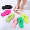 Soft Sole EVA Women's Flip Flops 2025 Summer Beach Non-slip Cloud Slippers Women Comfort Thick Platform Clip Toe Bathroom Slides