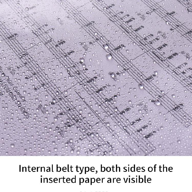 Multilayer Sheet Music Binder Folder Waterproof Documents Storage Holder Bag Flexible Sheet Music Organizer Enduring