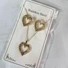 Women's Stainless Steel Geometric Necklace & Earring Set - Hip Hop Style Jewelry